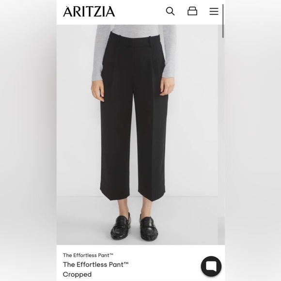 Aritzia Effortless Pant Cropped - Picture 2 of 2